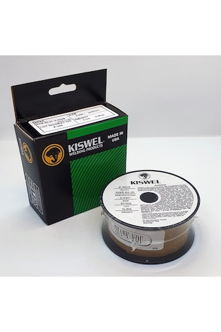 Kiswel K-Ngs Gazsız Özlü Kaynak Teli - 0.8 MM/0.9 KG.