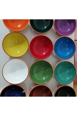 Seramik Desenli Ayaklı Sunum Tabağı 20 Cm Lacivert