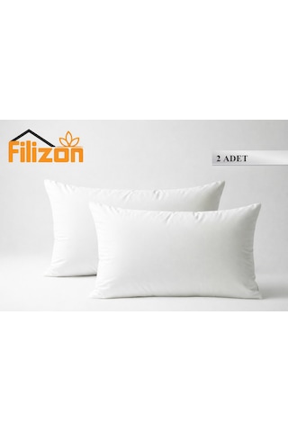 Filizon 2 Adet Boncuk Silikon Yastık Dayanıklı Nefes Alabilir Yumuşak Beyaz