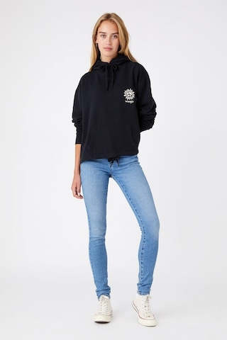Wrangler High Rise Skinny Fit Denim Esnek Yüksek Bel Jean Kot Pantolon W27H4741G Açık Mavi