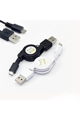 Makara Sarmalı Mikro Micro Usb Şarj Data Kablo Usb Zip Kablo (533633974)