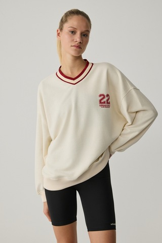 Urban Beat Oganna Kadın Ekru Sweatshirt Ekru