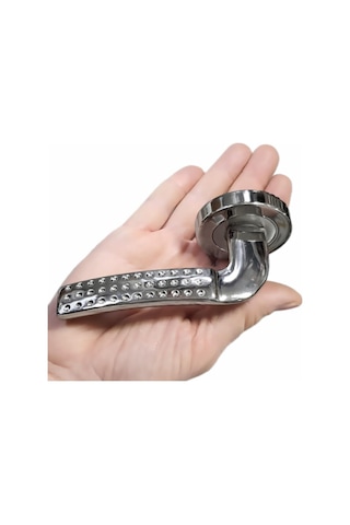 Çelik Kapı Kolu Açma Tutma Kulpu - Tek Sol Yön Metal, 01408101101101