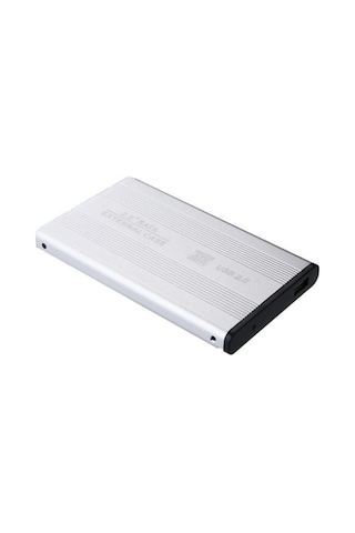 4297 Usb 2.0 Sata Harici 2.5 Hdd Harddisk Kutusu Gümüş