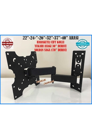 Lcd Led Tv 32 " 37 " 40 " 42 " Arası Haraketli Askı Aparat