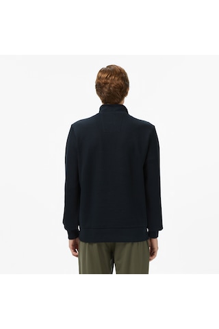 Nautica Erkek Siyah Classic Fit Sweatshirt Düz K57092t Siyah