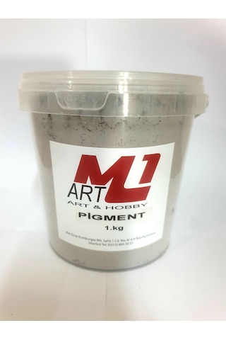 M1 ART Toz Pigment Boya 1.kg - GRİ