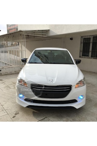 ŞüsCarOto Peugeot 301 2012-2019 Batman Yarasa Ayna Kapağı Piano Black ABS Plastik (00)