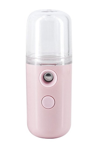 Monyee Mini Taşınabilir Nano Sprey Nemlendirici, 30ml Su Tankı, Derin Nemlendirme, Usb Şarjlı, Kuru Cilt Bakımı, Pembe