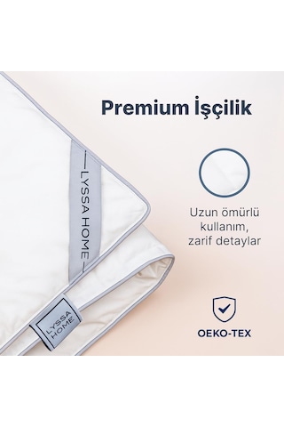 Eko 15 Downmix Yorgan,%15 Kaz Tüyü Ve Mikrojel Elyaf Karışımı, 195x215 Cm Çift Kişilik, Hafif Ve Konforlu,%100 Pamuk Kumaş Çok Renkli