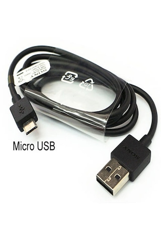 Sony Xperia Z3 Compact D5803 Micro Usb Şarj Ve Data Kablosu