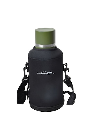 Campout Çift Katmanlı Termos 2000 ML Yeşil