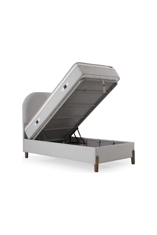 Bohem Tek Kişilik Uyku Seti Pocket Yaylı Yatak, Sandıklı Baza, Başlık3 Lü Set 100 x 200