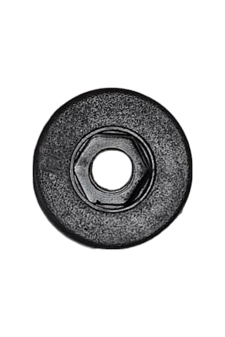 Baza Yatak Kenar Tutucu Denge Takozu Yuvarlak Plastik Kapak Stoperi Aparatı Vidasız-8 Adet