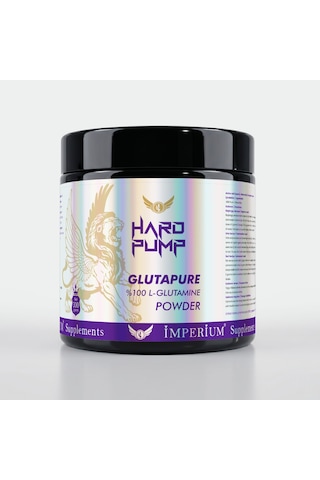 Hard Pump Glutapure- L - Glutamine Pure %100 Saf Glutamin 300g 60 Service Aromasız