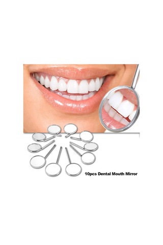 Suofeng 10'lu Paslanmaz Çelik Diş Aynası Seti - Profesyonel Ağız Muayene Aleti
