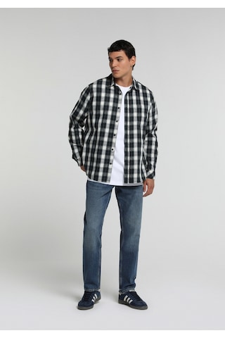 Colin's Colins Regular Fit Shirt Neck Ekoseli Erkek Yeşil Uzun Kol Gömlek Cl1080518 Q1.v1 Grn