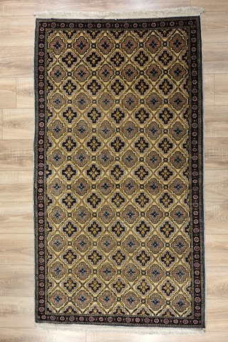 Kayseri El Dokuma Halı - Yün Üstü Pamuk - Leh1169 Kahverengi