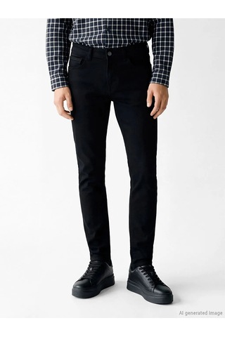 Lc Waikiki Siyah 760 Slim Fit Erkek Jean Pantolon