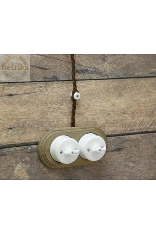 Retrika Tek Tuşlu Retro Seramik Anahtar 92449461