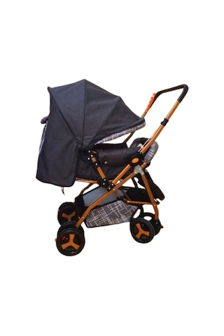 Vavbaby Dual Comfort Line Çift Yönlü Bebek Arabası Gri-gold