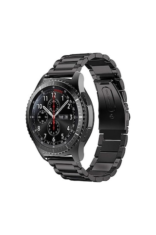 Huawei Watch Gt/gt2/gt2e/gt2 Pro/gt3/gt3 Pro/watch 3 / 3 Pro Metal Katlamalı Çelik Kordon 46mm