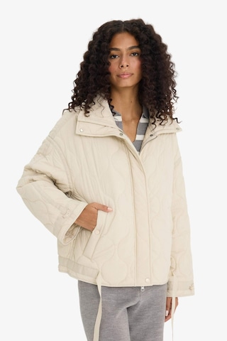 Defacto Su Geçirmez Regular Fit Çıtçıtlı Fermuarlı Kapitoneli Mont F3184ax25wner128 Ekru