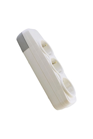 3'lü Grup Priz Topraklı Klemensli Kablosuz