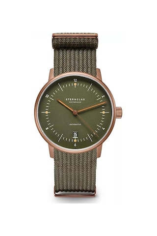 Sternglas Naos S02-na35-fı05 Otomatik Erkek Kol Saati Bronz