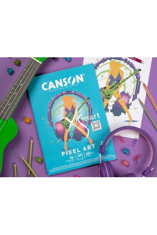 Canson Xsmart Pıxel Art A4 120g 40 Sayfa