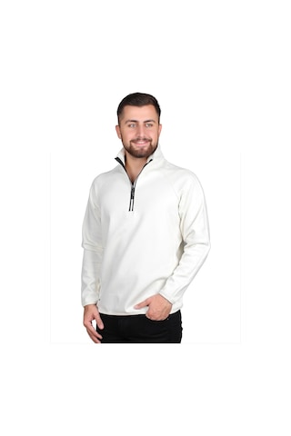 MANTA 5260 Yar. Fer. Sweatshirt-25669 Ekru