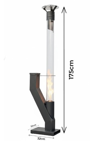 Onetick Outdoor Cam Portatif Pelet Soba Kamp Bahçe Teras Sobası - Pürmüz&pelet Hediyeli