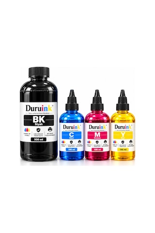 Brother Dcp-t420w Uyumlu 500ml Siyah+3x100ml Renkli Mürekkep Dolum Seti