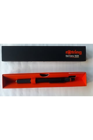 Versatil Kalem / Uçlu Kalem 0.7 Mm Uç Siyah Rotring 800 Blk Mp 0.7 Gb 1 Seri Siyah