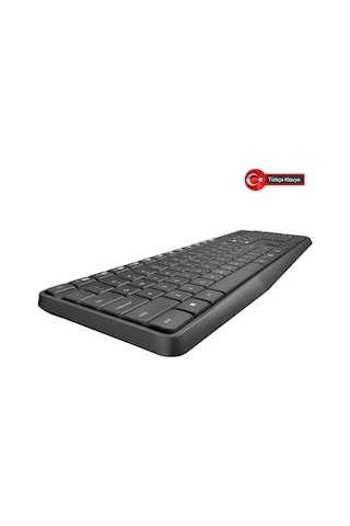 Logıtech Mk235, 920-007925, Kablosuz, Türkçe Q, Klavye Mouse Set