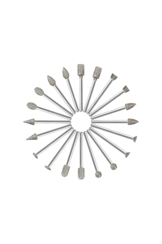Padalink 20 Parça Elmas Taşlama Ucu Seti - 3x6mm Kaba Tane, Çok Amaçlı Metal Ve Cam İşleme İçin Mükemmel