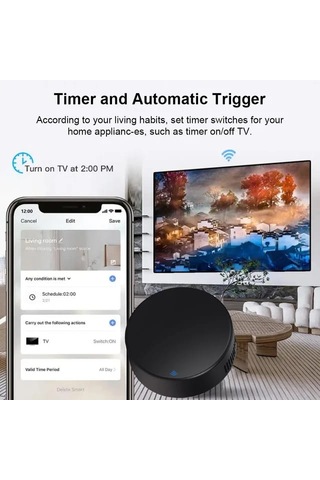 Tuya Destekli Wifi Ir Akıllı Kumanda