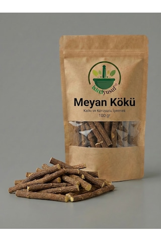İxirciyusuf Meyan Kökü Meyankökü Licorice Root Glycyrrhiza Glabra Kurutulmuş Bitki 100 G Doğal