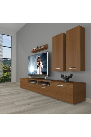 Decoraktiv Eko 5220d Mdf Tv Ünitesi Tv Sehpası Ceviz