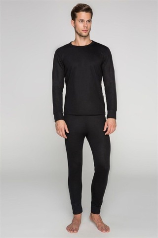 Yetişkin Termal Içlik Takım Kayak Doğa Sporları Siyah-haki