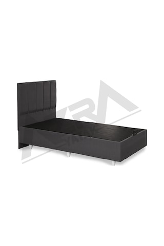 Nero Tek Kişilik Baza Comfort Yatak Modelli Başlık %100 Çelik+ Mdf 90 x 190
