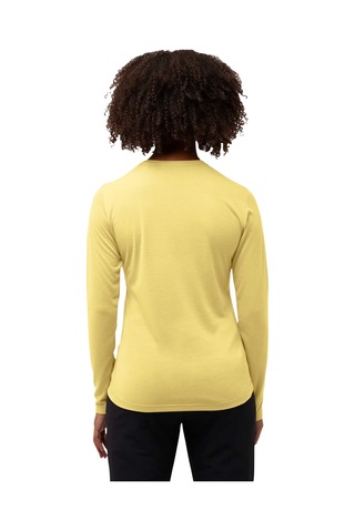 Jack Wolfskın Jack Wolfskin Vonnan Ls T Kadın Sarı Tişört M0064 Sarı
