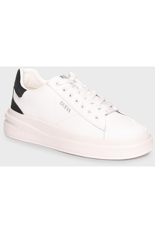 Guess Kadın Ayakkabı Fljelb Lea12 Whblk Siyah-beyaz Siyah - Beyaz