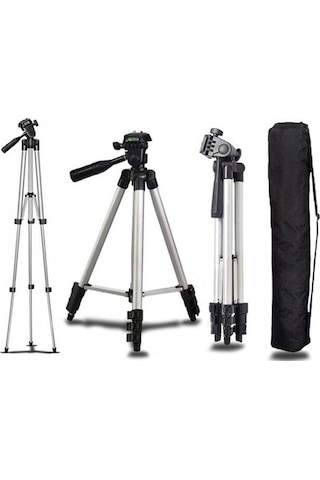 Dymax 135Cm Cep Telefonu Video Fotoğraf Makinesi Için Tripod