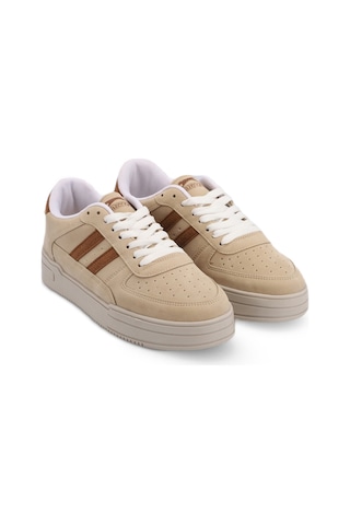 Slazenger CAMP IN Kadın  Bej Günlük Spor Ayakkabısı