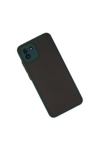 Mep Samsung Uyumlu Galaxy A03 Kılıf Montreal Silikon Kapak - Yeşil Najmaddin renkli