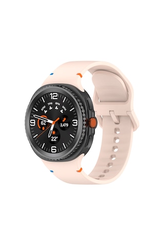 Samsung Galaxy Uyumlu Watch 8 40mm 44mm Classic 46mm Kordon Spor Silikon Kordon