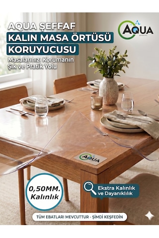 Şeffaf Pvc Mika - 0,50 Mm. Kalınlık