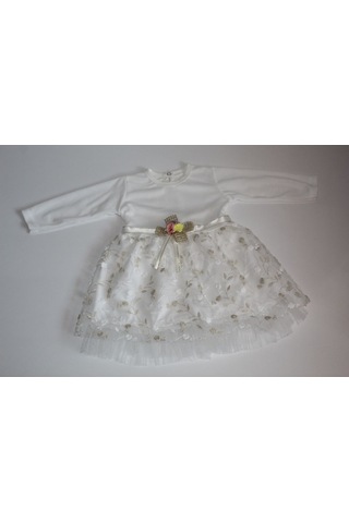 Beyzababykids Kız Bebek Elbise Bebek Mevlüt Elbise Dantelli Elbisehediyelik