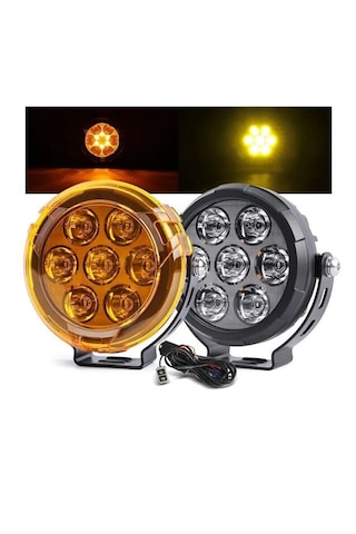 Beemax Hardcap 180 Watt Profesyonel Motosiklet Led Sis Far Takım